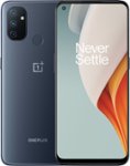 Front Zoom. OnePlus - Nord N100 64GB (Unlocked) - Midnight Frost.