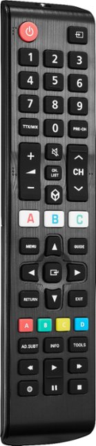 Angle Zoom. Insignia™ - Replacement Remote for Samsung TVs - Black.
