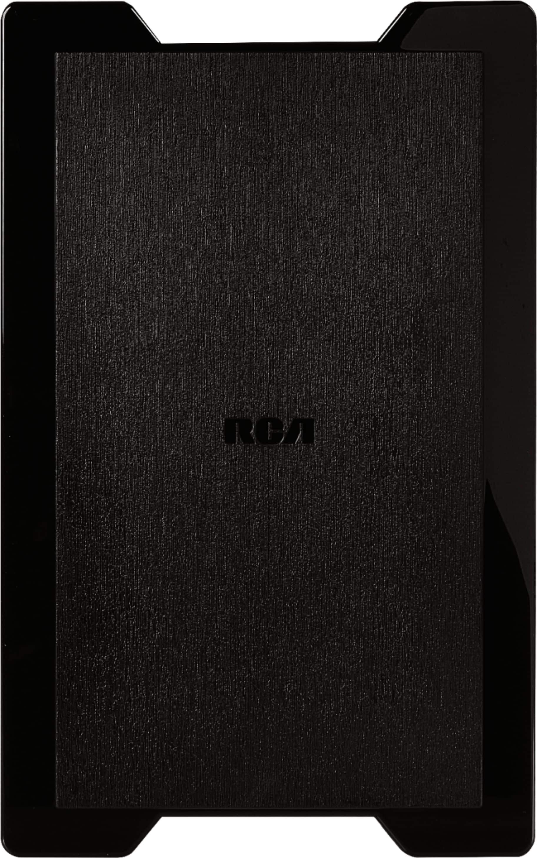 Front. RCA - Amplified Indoor HDTV Antenna - Black.
