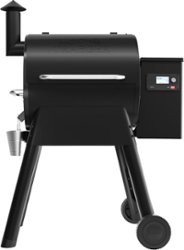 Traeger Grills - Pro 575 Pellet Grills and Smoker with WiFIRE - Black - Angle_Zoom