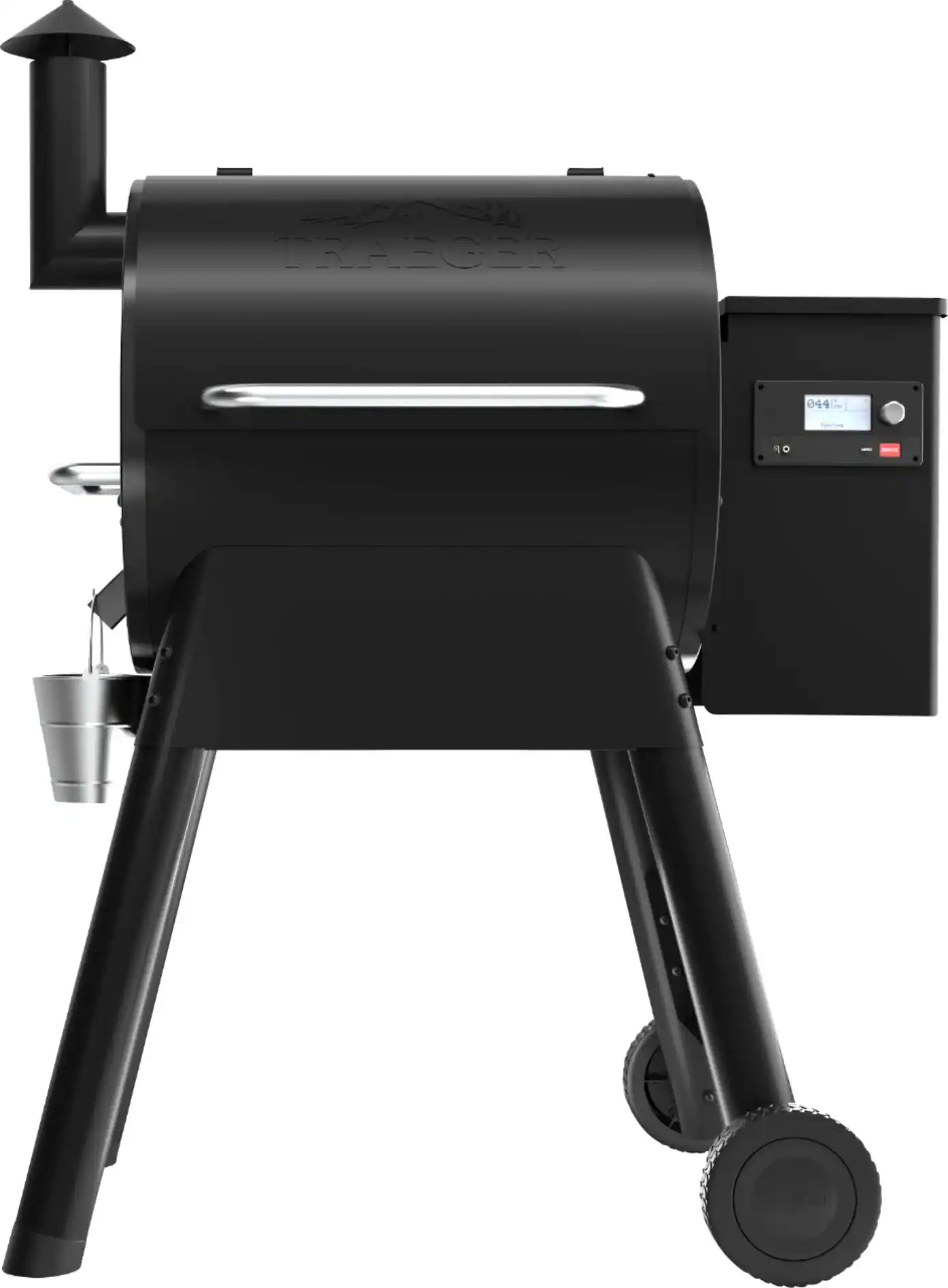 Angle. Traeger Grills - Pro 575 Pellet Grill and Smoker with WiFIRE - Black.