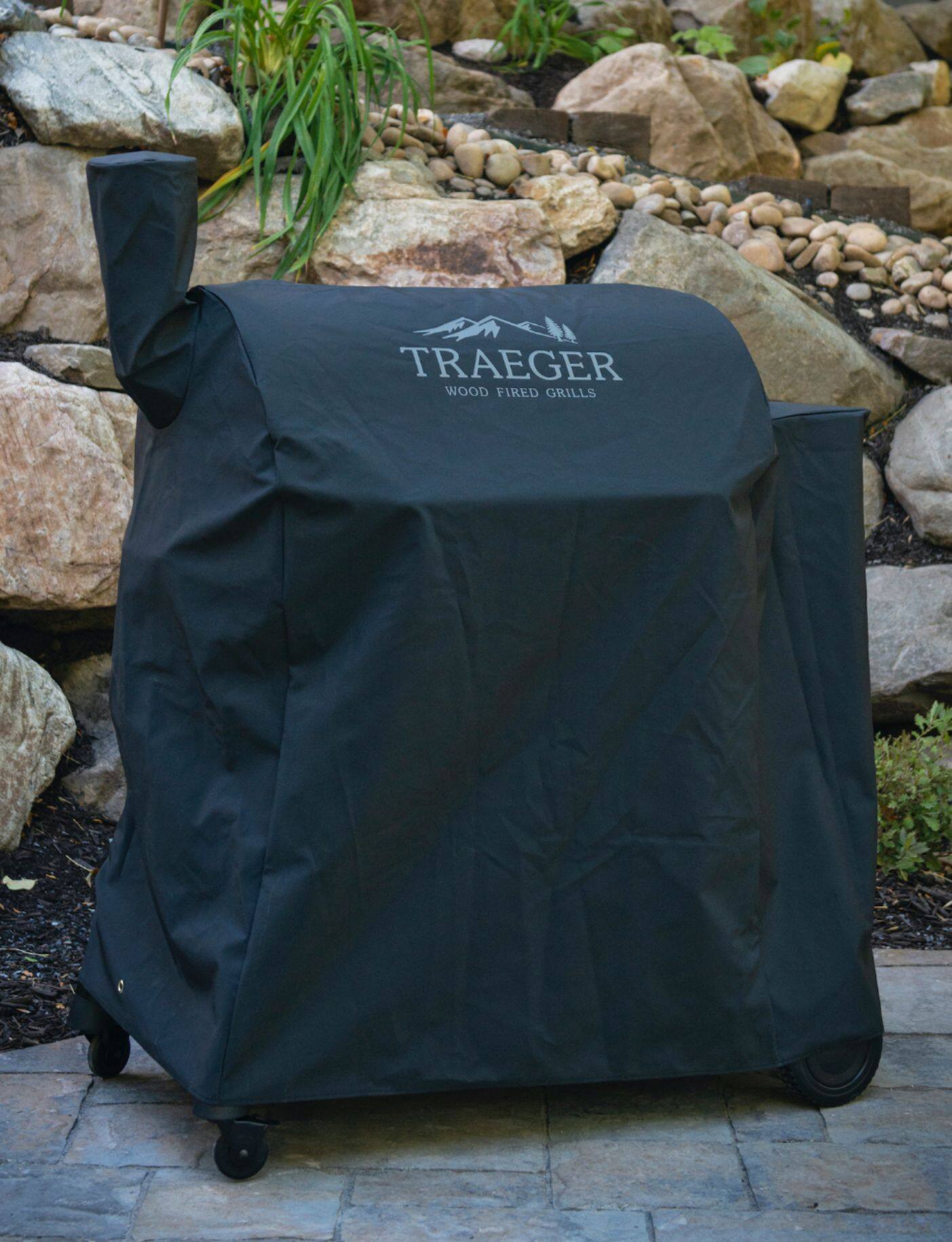 Alt View 11. Traeger Grills - Full-Length Grill Cover for Pro 780 - Black.
