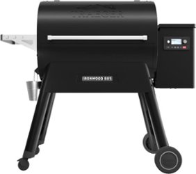 Traeger Grills - Ironwood 885 Pellet Grill and Smoker with WiFIRE - Black - Angle_Zoom
