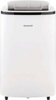 Honeywell - 550 Sq. Ft. 12,000 BTU Portable Air Conditioner with Dehumidifier & Fan - White - Front_Zoom