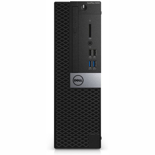 Dell - Refurbished  OptiPlex 5050 SFF Business Desktop - Intel i5-7400 - 16GB Memory- Intel HD630 - 256GB SSD - Black