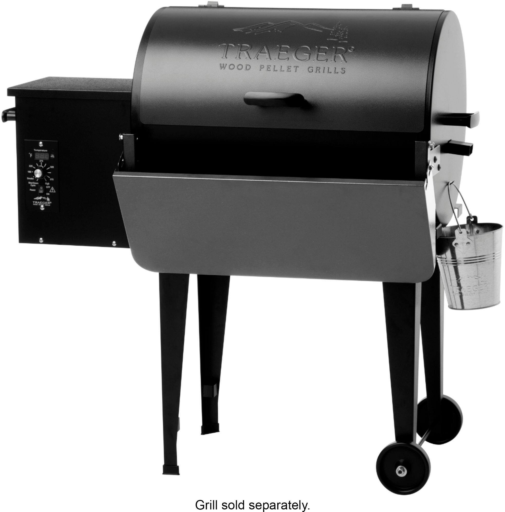 Alt View 12. Traeger Grills - Folding Front Shelf- Ironwood 885/ Pro780 - Black.