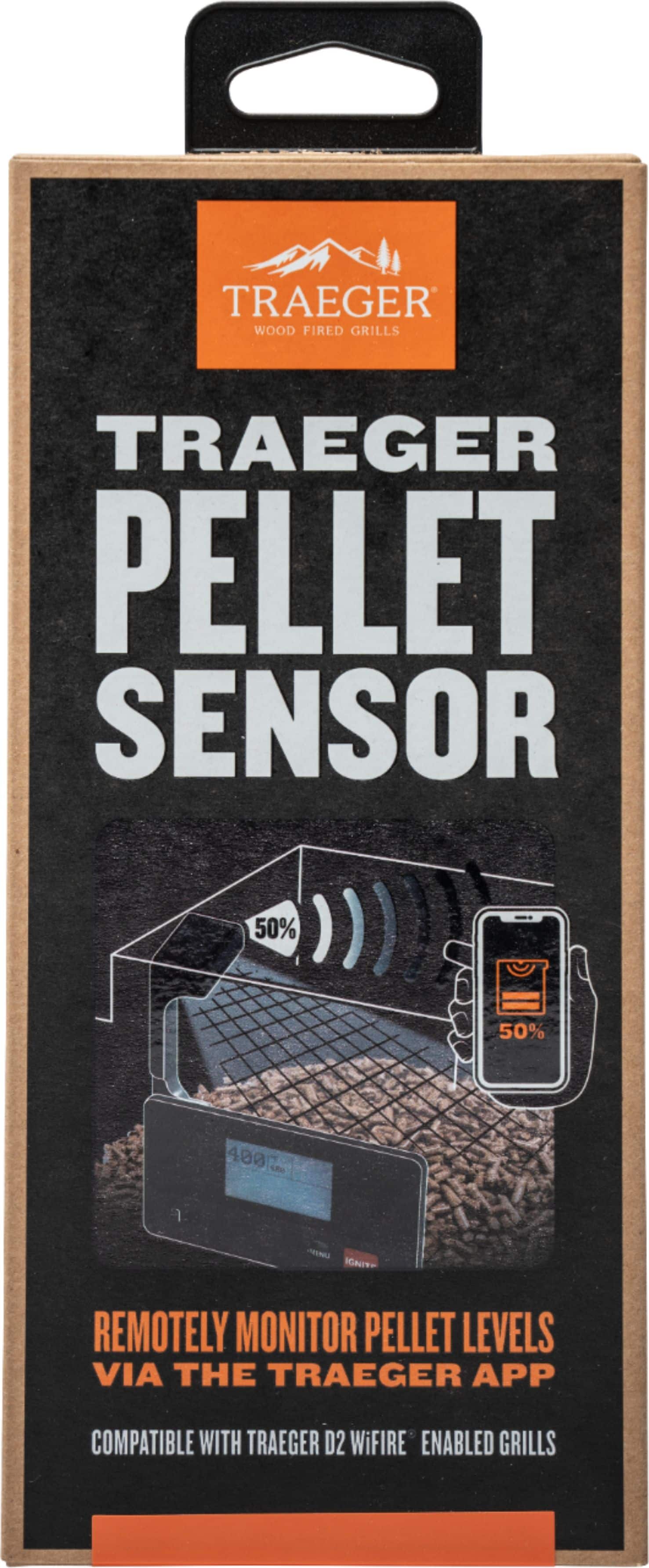 Alt View 12. Traeger Grills - Pellet Sensor - Black.