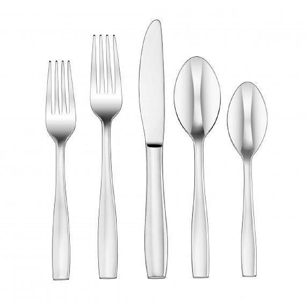 Cuisinart - Sienna 20 Piece Flatware Collection - Silver