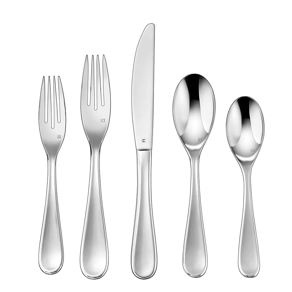 Cuisinart - Elite Maree Collection 20-Piece Flatware Set - Silver - Alt_View_Zoom_11