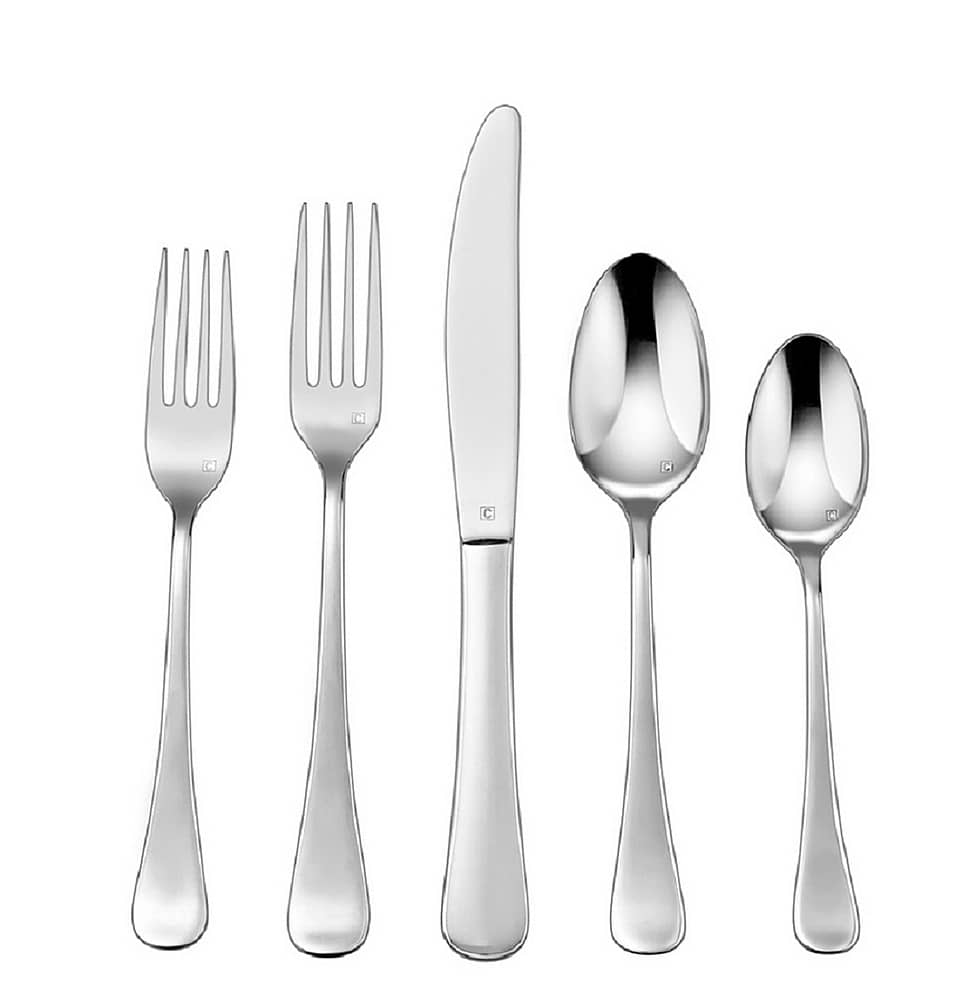 Cuisinart - Trevoux Collection 20-Piece Flatware Set - Silver - Alt_View_Zoom_11