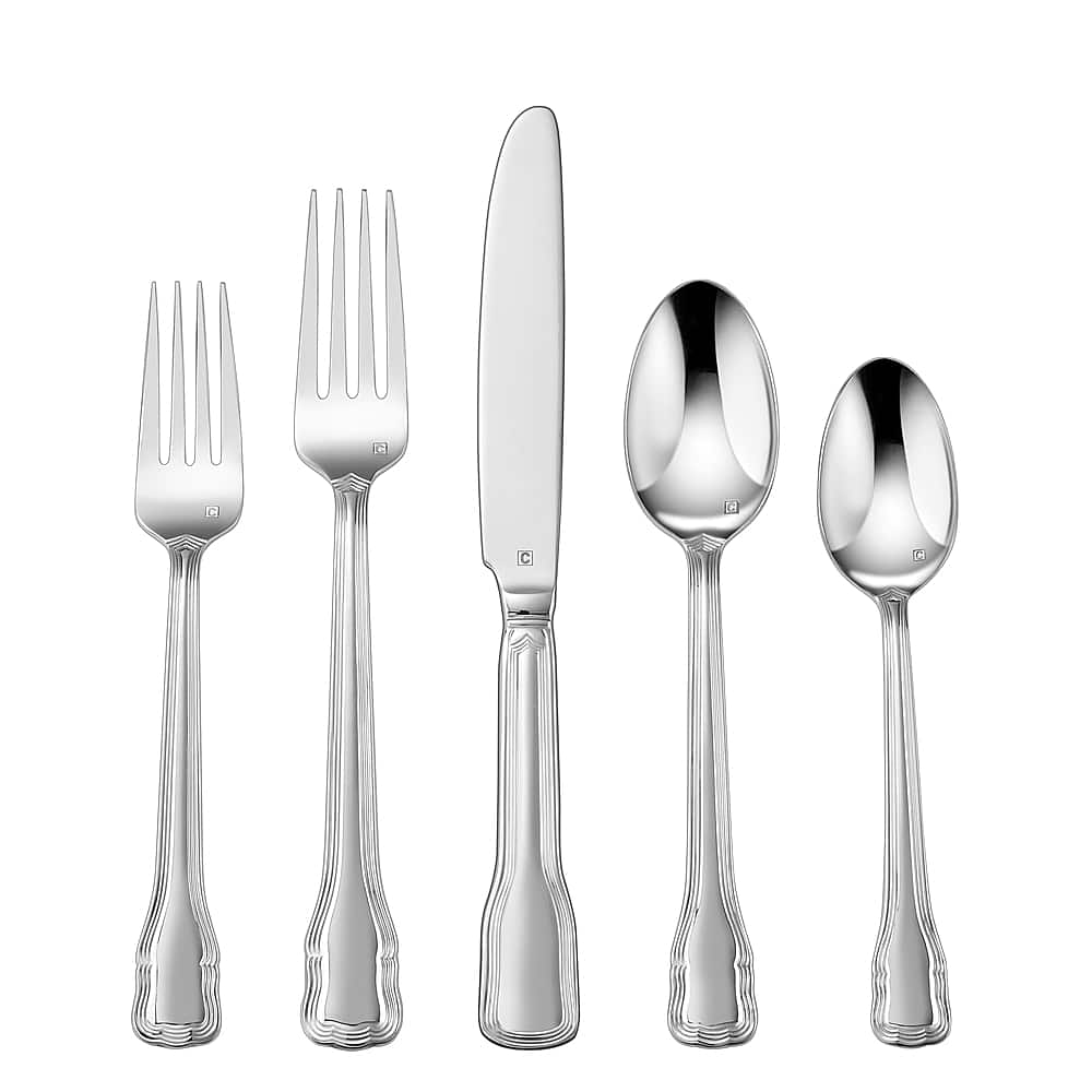 Cuisinart - Elite Valloire Collection 20-Piece Flatware Set - Silver - Alt_View_Zoom_11