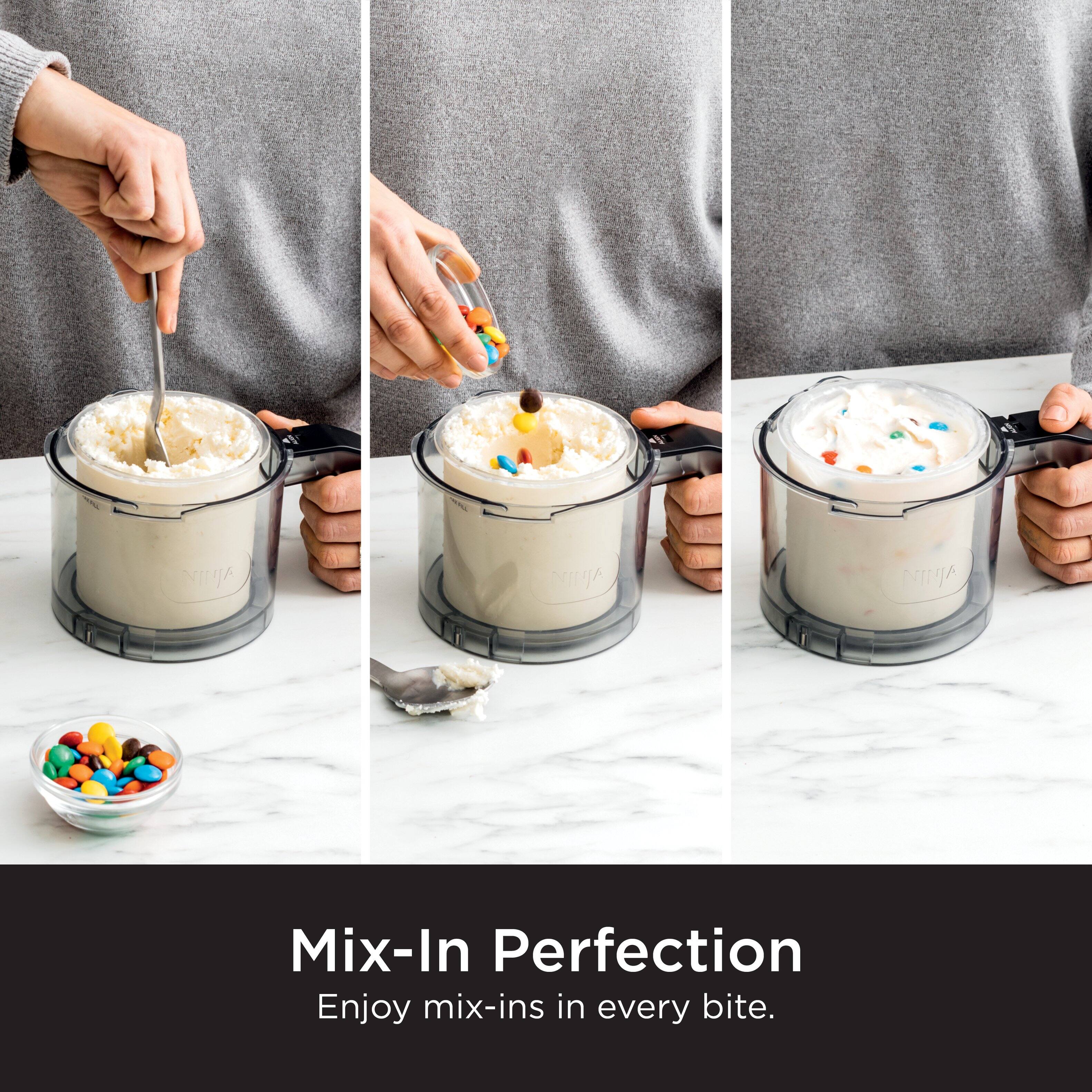 Mix-In Perfection Enjoy mix-ins in every bite.