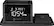 Front. OttLite - AO3G5T LCD Digital Alarm Clock with Organizer and Qi Wireless Charging - Black.