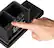 Alt View 12. OttLite - AO3G5T LCD Digital Alarm Clock with Organizer and Qi Wireless Charging - Black.