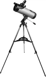 National Geographic - 114mm Reflector Telescope - Silver - Left_Zoom