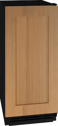 Angle. U-Line - 1Class 3.1 cu ft Compact Refrigerator in Integrated - Custom Panel Ready.