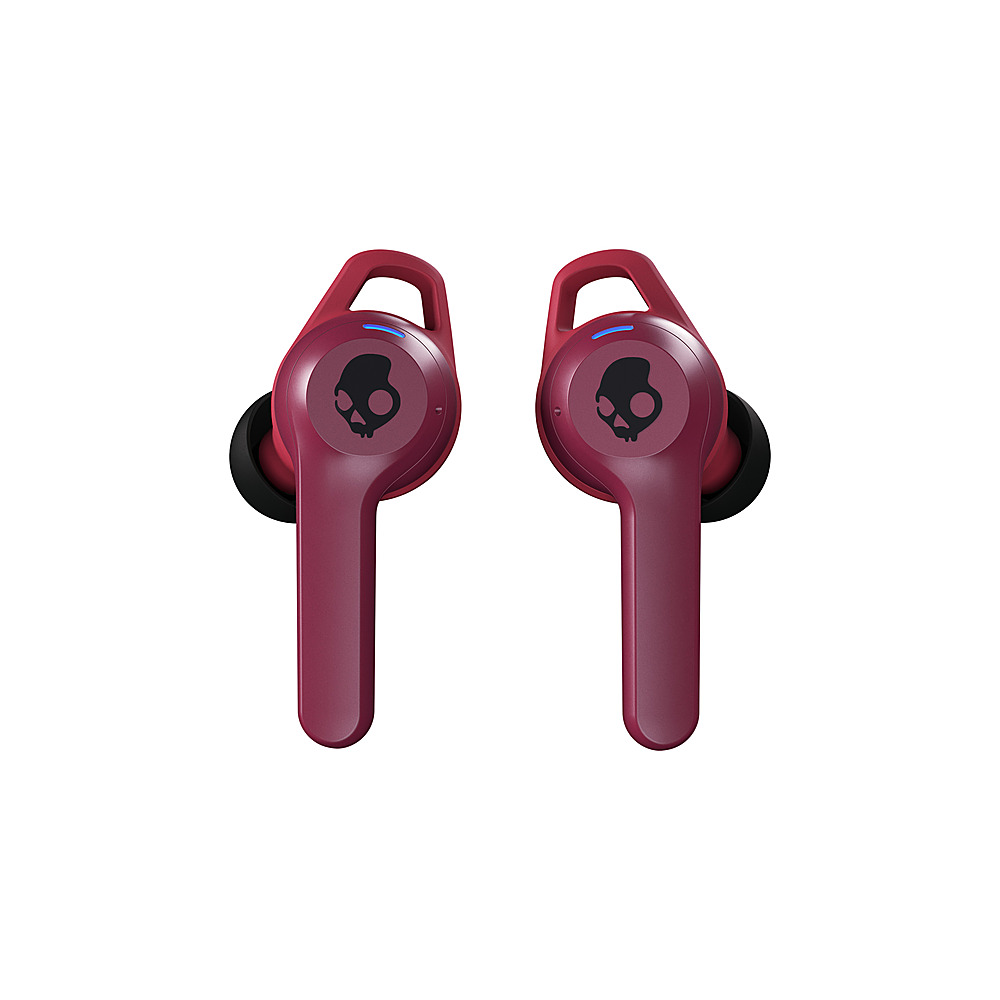 Angle View: Skullcandy - Crusher Wireless Over-the-Ear Headphones - Moab/Red/Black
