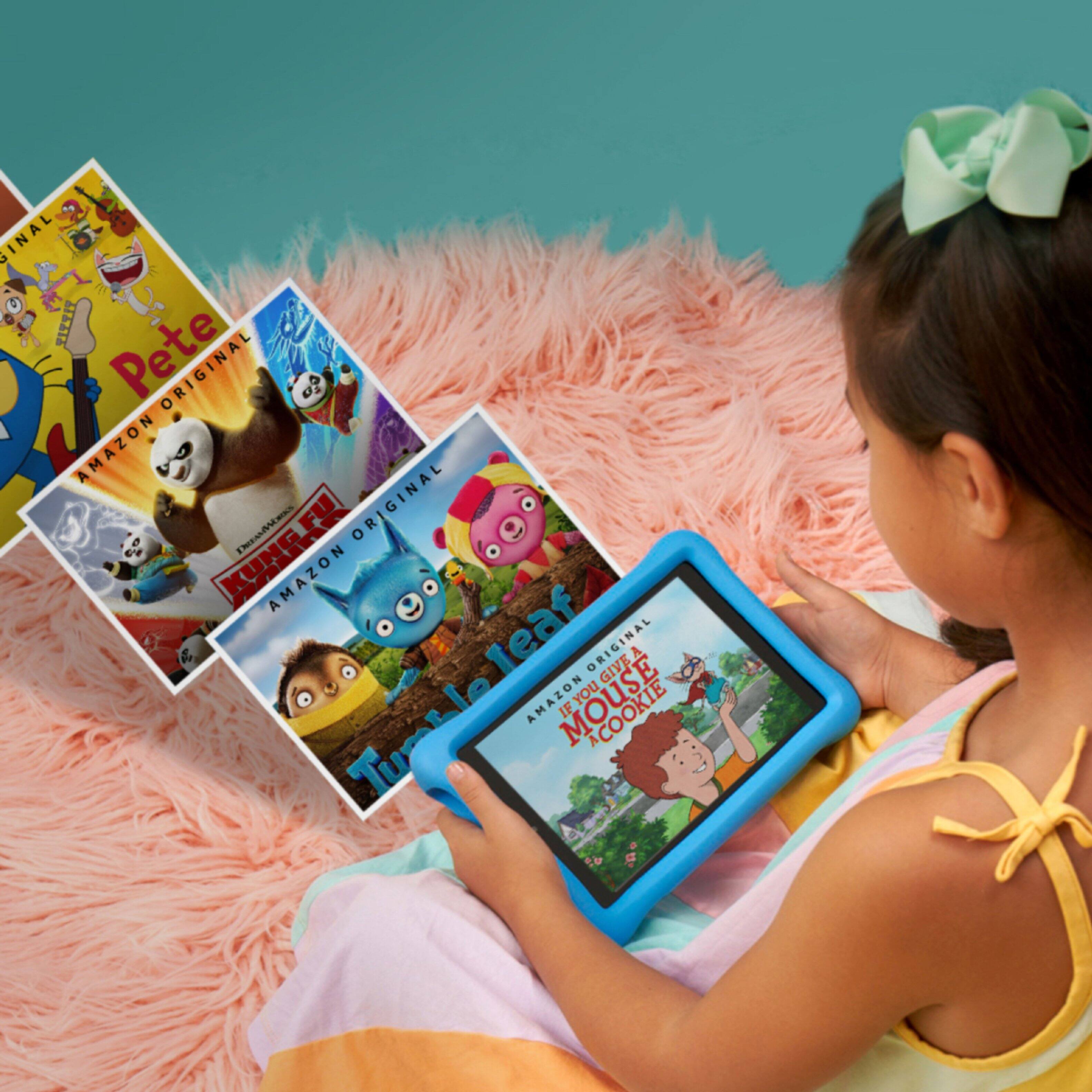Alt View 15. Amazon - Geek Squad Certified Refurbished Fire HD Kids Edition - 8" - Tablet - 32GB 8th Generation, 2018 Release.