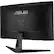 Alt View 11. ASUS - TUF Gaming VG27WQ1B 27" Curved WQHD Adaptive-sync and FreeSync Premium Gaming Monitor (DisplayPort, HDMI) - Black.