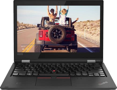 Lenovo - Geek Squad Certified Refurbished ThinkPad Yoga 2-in-1 13.3" Touch-Screen Laptop - Intel Core i5 - 8GB Memory - 256GB SSD - Black