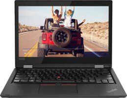 Lenovo - Geek Squad Certified Refurbished ThinkPad Yoga 2-in-1 13.3" Touch-Screen Laptop - Intel Core i5 - 8GB Memory - 256GB SSD - Black - Front_Zoom