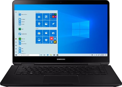 Samsung - Geek Squad Certified Refurbished Notebook 7 Spin 2-in-1 15.6" Touch-Screen Laptop - AMD Ryzen 5 - 8GB Memory - 256GB SSD - Black Garnet