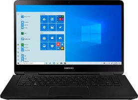 Samsung - Geek Squad Certified Refurbished Notebook 7 Spin 2-in-1 15.6" Touch-Screen Laptop - AMD Ryzen 5 - 8GB Memory - 256GB SSD - Black Garnet - Front_Zoom