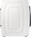 Alt View 20. Samsung - 5.0 Cu. Ft. High-Efficiency Stackable Smart Front Load Washer with Steam and CleanGuard - Ivory.