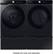Alt View 16. Samsung - 5.0 Cu. Ft. High-Efficiency Stackable Smart Front Load Washer with Steam and CleanGuard - Brushed Black.