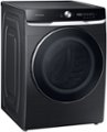 Alt View Zoom 12. Samsung - 5.0 Cu.Ft. High-Efficiency Stackable Smart Front Load Washer with Steam and OptiWash™ - Brushed black.