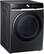 Alt View 12. Samsung - 5.0 Cu. Ft. High-Efficiency Stackable Smart Front Load Washer with Steam and OptiWash - Brushed Black.