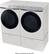 Alt View 22. Samsung - 7.5 Cu. Ft. Stackable Smart Electric Dryer with Super Speed Dry - Ivory.