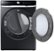 Alt View Zoom 18. Samsung - 7.5 Cu. Ft. Stackable Smart Electric Dryer with Steam and Super Speed Dry - Brushed Black.