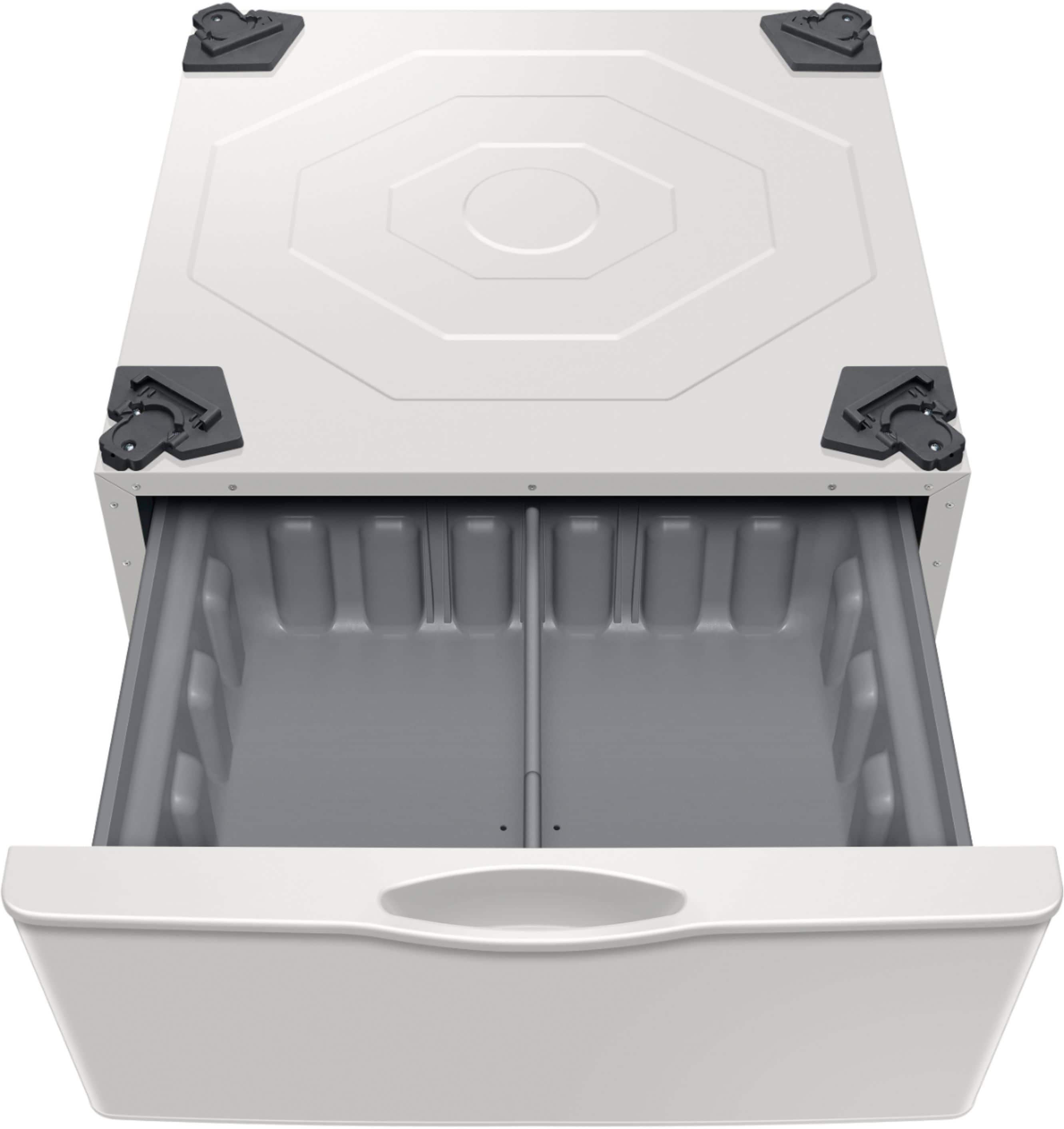 Alt View 11. Samsung - Washer/Dryer Laundry Pedestal with Storage Drawer - Ivory.