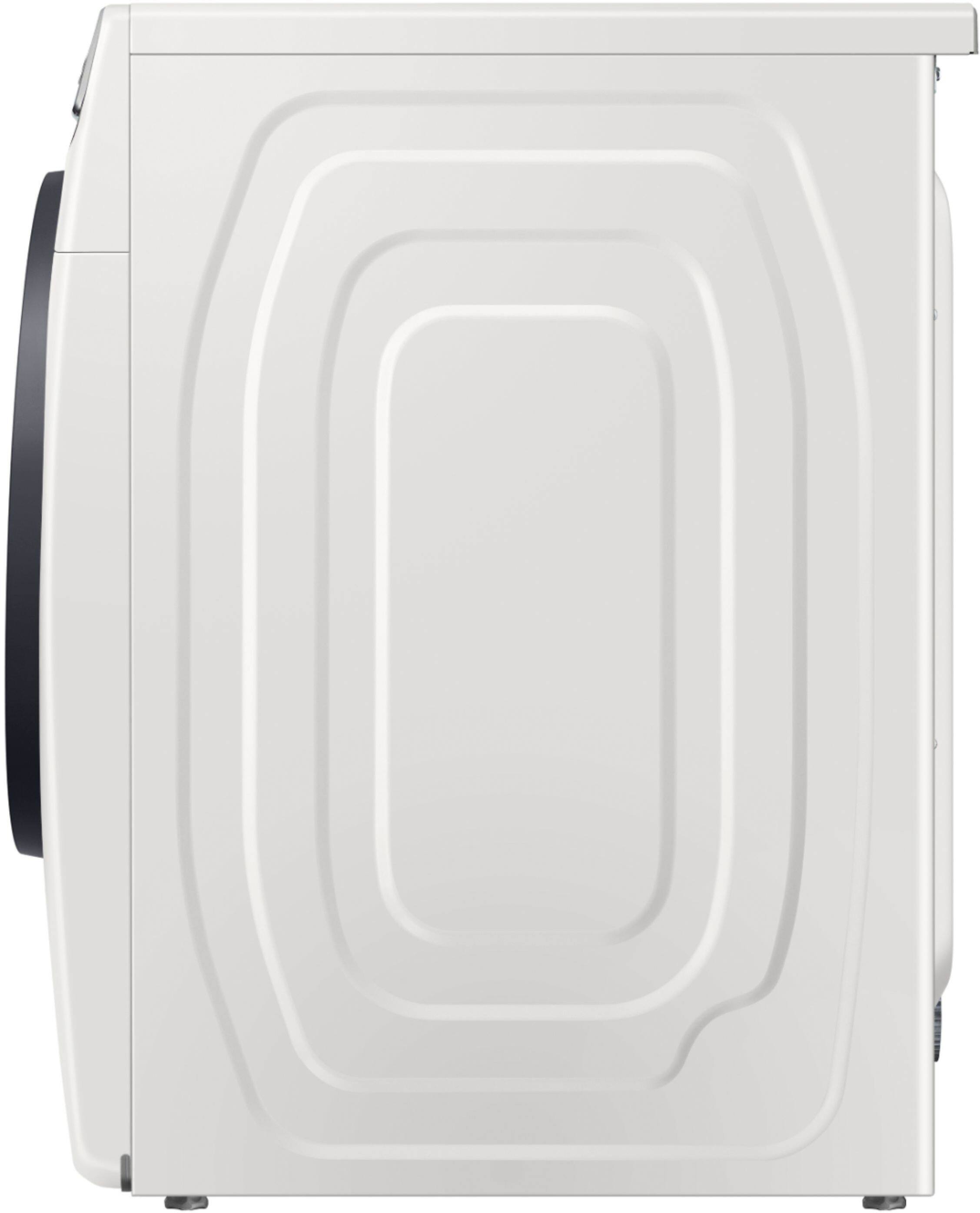 Alt View 20. Samsung - 7.5 Cu. Ft. Stackable Smart Gas Dryer with Steam and Super Speed Dry - Ivory.