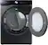 Alt View 18. Samsung - 7.5 Cu. Ft. Stackable Smart Gas Dryer with Steam and Super Speed Dry - Brushed Black.