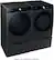 Alt View 23. Samsung - 7.5 Cu. Ft. Stackable Smart Gas Dryer with Steam and Super Speed Dry - Brushed Black.