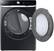 Alt View 18. Samsung - 7.5 Cu. Ft. Stackable Smart Gas Dryer with Steam and Super Speed Dry - Brushed Black.