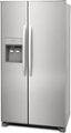 Left Zoom. Frigidaire - 22.3 Cu. Ft. Side-by-Side Counter-Depth Refrigerator - Stainless steel.