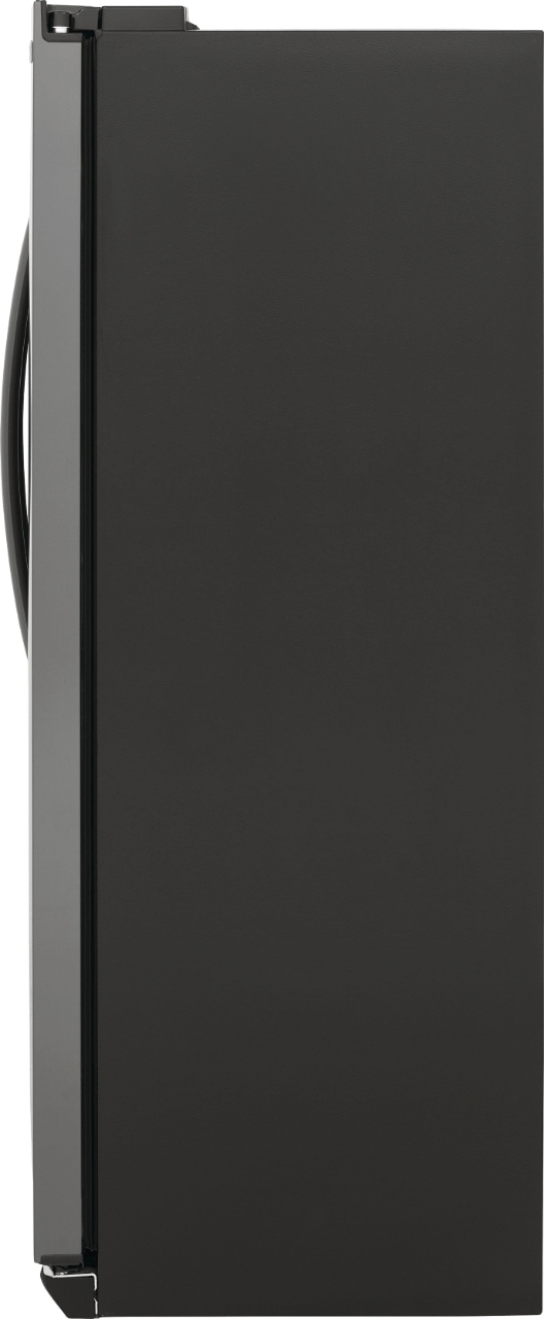 Alt View 16. Frigidaire - Gallery 22.3 Cu. Ft. Side-by-Side Counter-Depth Refrigerator - Smudge-Proof® Black Stainless Steel.