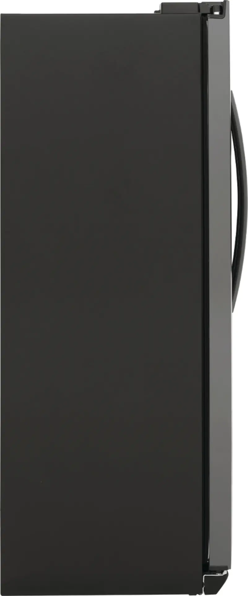 Alt View 17. Frigidaire - Gallery 22.3 Cu. Ft. Side-by-Side Counter-Depth Refrigerator - Smudge-Proof® Black Stainless Steel.