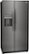 Left Zoom. Frigidaire - Gallery 22.3 Cu. Ft. Side-by-Side Counter-Depth Refrigerator - Black stainless steel.