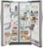 Alt View Zoom 1. Frigidaire - Gallery 22.3 Cu. Ft. Side-by-Side Counter-Depth Refrigerator - Stainless steel.