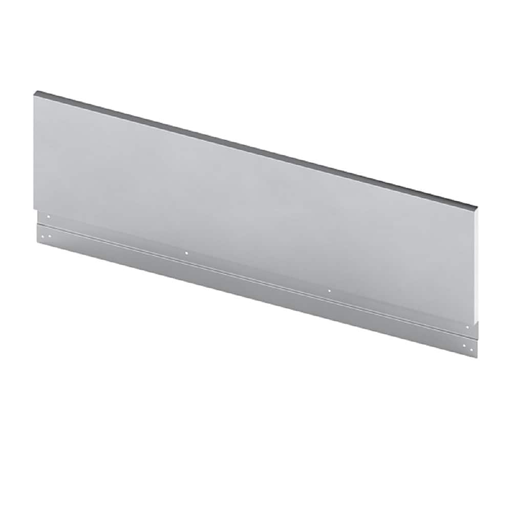 Front. Bosch - 36" Back Guard For 36" Range Top - Stainless Steel.