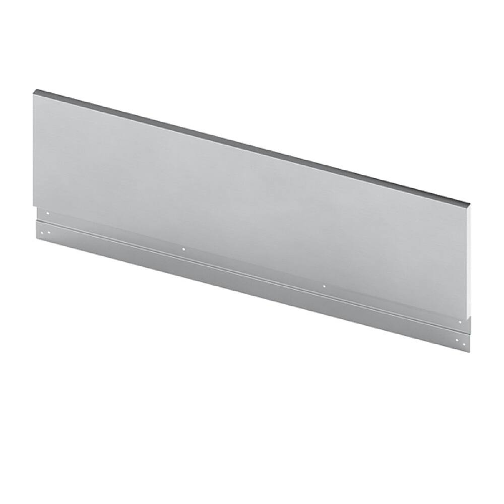 Front. Bosch - 36" Back Guard For 36" Range Top - Stainless Steel.