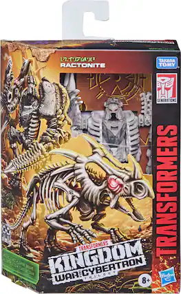 Front. Transformers - Generations War for Cybertron: Kingdom Deluxe WFC-K15 Ractonite.