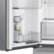 Alt View Zoom 13. Samsung - 23 cu. ft. 4-Door Flex™ French Door Counter-Depth Refrigerator with WiFi, AutoFill Water Pitcher & Dual Ice Maker - Stainless steel.