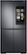 Front Zoom. Samsung - 23 cu. ft. Smart Counter Depth 4-Door Flex Refrigerator with Family Hub & Beverage Center - Black stainless steel.