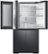 Alt View Zoom 14. Samsung - 23 cu. ft. Smart Counter Depth 4-Door Flex Refrigerator with Family Hub & Beverage Center - Black stainless steel.