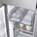 Alt View 16. Samsung - 23 cu. ft. 4-Door Flex French Door Counter Depth Smart Refrigerator with Beverage Center - Stainless Steel.